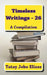 Timeless Writings - 26 by Tatay Jobo Elizes Pub
