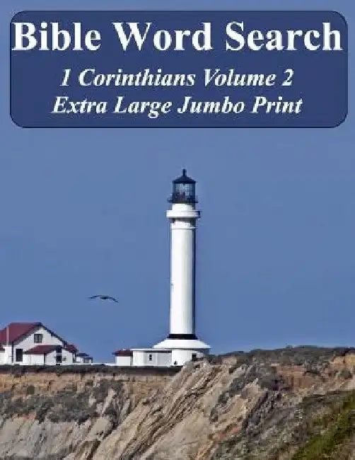 Bible Word Search 1 Corinthians Volume 2: King James Version Extra Large Jumbo Print by T. W. Pope
