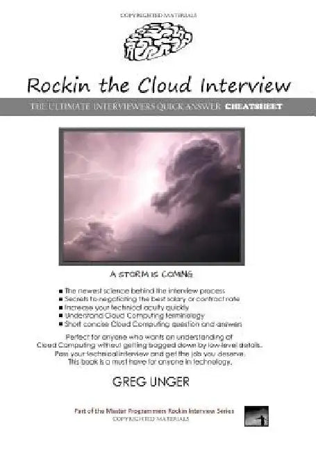 Rockin the Cloud Interview: The Ultimate Cloud Computing Cheatsheet by Greg Unger