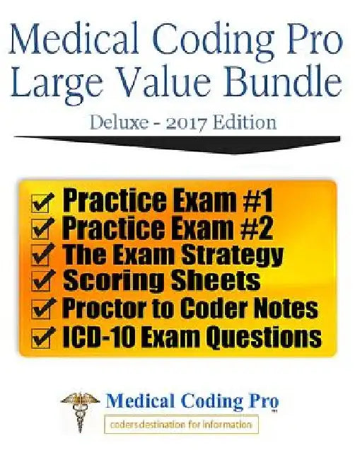 Medical Coding Pro Large Value Bundle Deluxe 2017 Edition by Medical Coding Pro