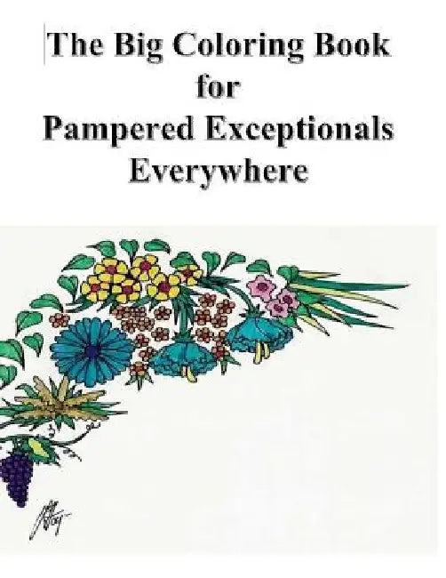 The Big Coloring Book For Pampered Exceptionals Everywhere by G. D. Hansen