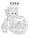 Cats Coloring Book for Grown-Ups 1 & 2 by Nick Snels