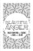 Beautiful Anger: Adult coloring book with textures and insults from Spain by Moli
