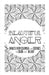Beautiful Anger: Adult coloring book with textures and insults from Colombia by Moli