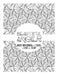 Beautiful Anger: Adult coloring book with textures and insults from Colombia by Moli