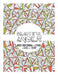 Beautiful Anger: Adult coloring book with textures and insults from Colombia by Moli