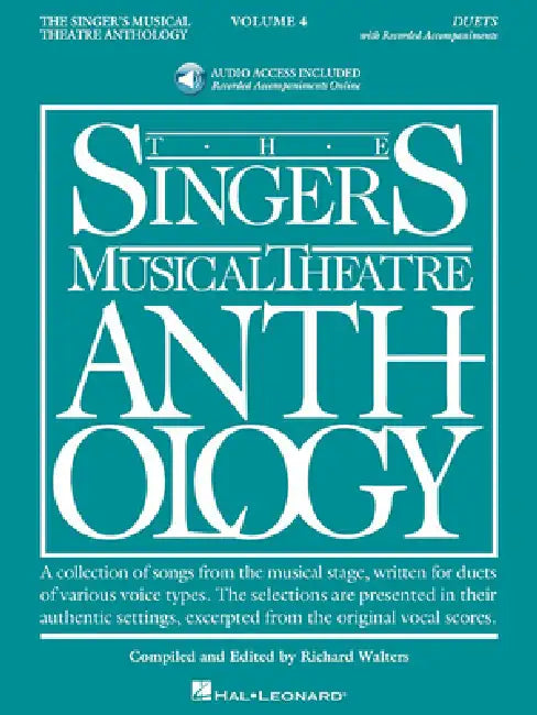 The Singer's Musical Theatre Anthology: Duets, Volume 4 - Book/Online Audio: Book/Online Audio [With MP3] by Hal Leonard Corp, Richard Walters