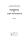 Symphony for Organ and Orchestra: Full Score by Aaron Copland