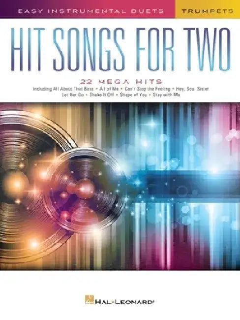 Hit Songs for Two Trumpets: Easy Instrumental Duets by Hal Leonard Corp
