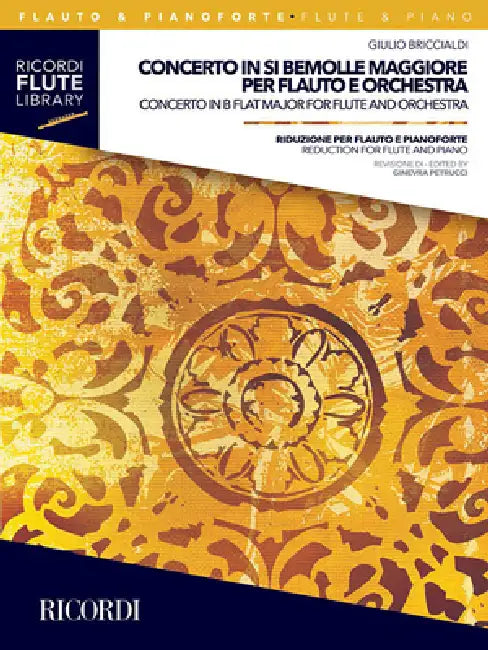 Concerto in B-Flat Major: Reduction for Flute and Piano by Giulio Briccialdi, Ginevra Petrucci