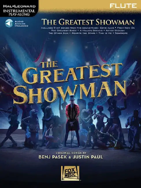 The Greatest Showman: Instrumental Play-Along Series for Flute [With Access Code] by Benj Pasek