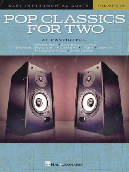 Pop Classics for Two Trumpets: Easy Instrumental Duets by Mark Phillips