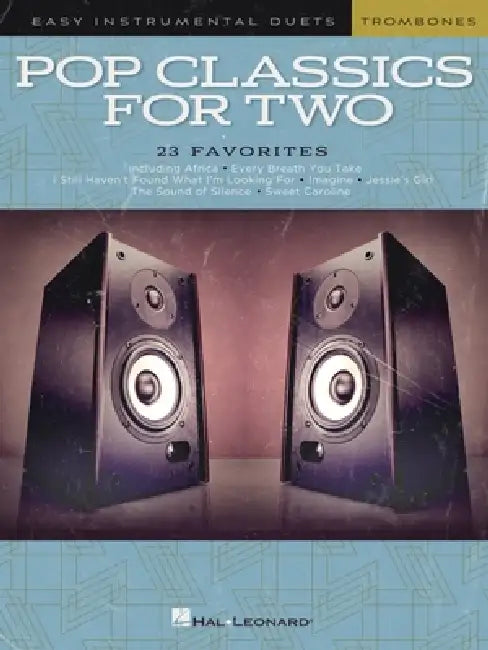 Pop Classics for Two Trombones: Easy Instrumental Duets by Mark Phillips