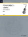 Cadenza: Version for Cello Solo by Krzysztof Penderecki