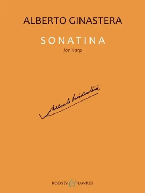 Sonatina for Harp by Alberto Ginastera