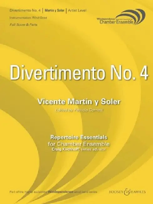 Divertimento No. 4 by Vicente Martin Y. Soler, Patricia Cornett