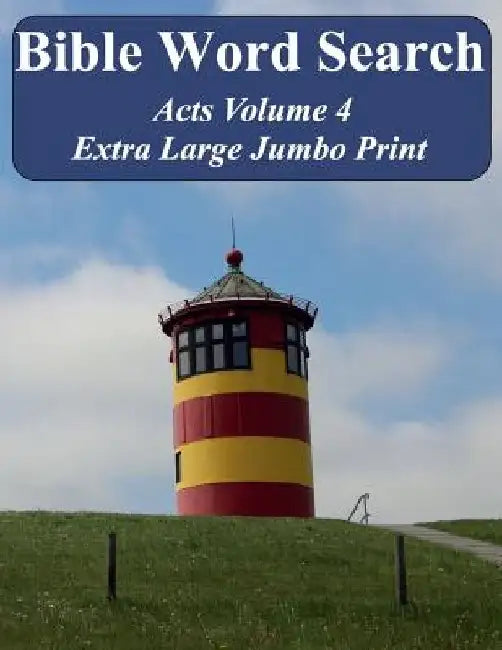 Bible Word Search Acts Volume 4: King James Version Extra Large Jumbo Print by T. W. Pope