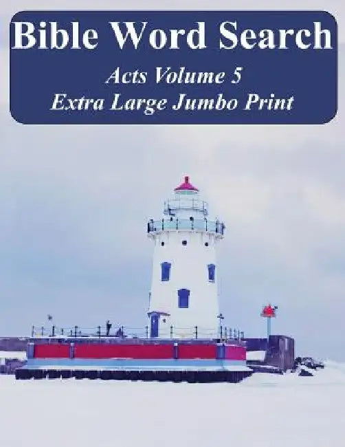 Bible Word Search Acts Volume 5: King James Version Extra Large Jumbo Print by T. W. Pope