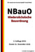 Niedersächsische Bauordnung (NBauO), 3. Auflage 2016 by Recht, G.