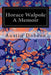Horace Walpole A Memoir by Austin Dobson
