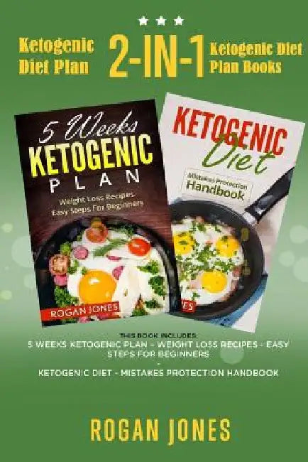 Ketogenic Diet Plan: 2-in-1 Ketogenic Diet Plan Books by Rogan Jones