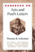 Handbook on Acts and Paul's Letters by Thomas R. Schreiner