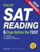 KALLIS' SAT Reading - 6 Days Before the Test: (College SAT Prep + Study Guide Book for the New SAT by Kallis