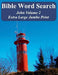 Bible Word Search John Volume 2: King James Version Extra Large Jumbo Print by T. W. Pope