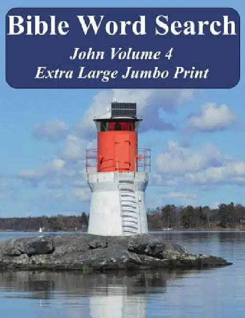 Bible Word Search John Volume 4: King James Version Extra Large Jumbo Print by T. W. Pope