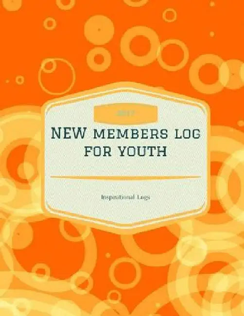 Youth Ministry New Members Log by Inspirational Logs