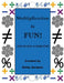 Multiplication Is Fun!: and division is delightful by Emily Jacques