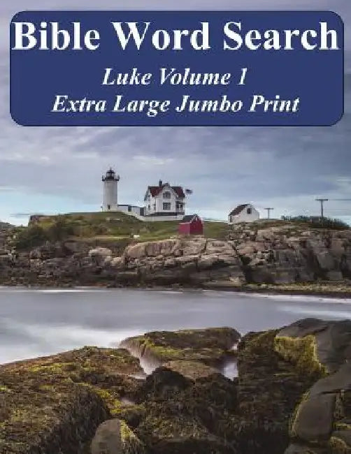 Bible Word Search Luke Volume 1: King James Version Extra Large Jumbo Print by T. W. Pope