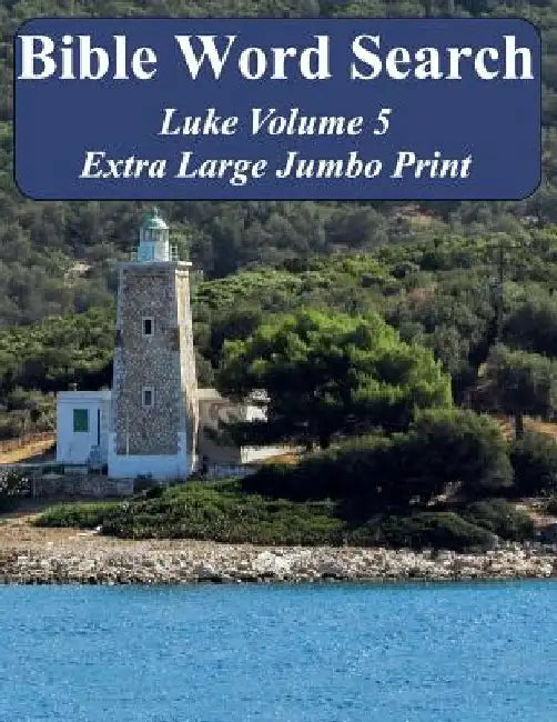 Bible Word Search Luke Volume 5: King James Version Extra Large Jumbo Print by T. W. Pope