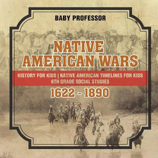 Native American Wars 1622 - 1890 - History for Kids - Native American Timelines for Kids - 6th Grade Social Studies by Baby Professor