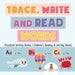 Trace, Write and Read Words - Preschool Writing Books - Children's Reading & Writing Books by Baby Professor