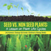Seed vs. Non Seed Plants: A Lesson on Plant Life Cycles - Life Science - Biology 5th Grade - Children's Biology Books by Baby Professor