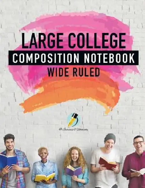 Large College Composition Notebook Wide Ruled by Journals And Notebooks