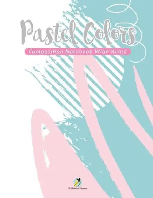 Pastel Colors Composition Notebook Wide Ruled by Journals And Notebooks