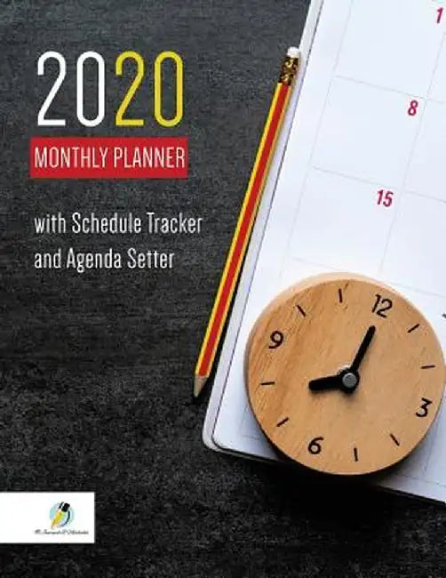 2020 Monthly Planner with Schedule Tracker and Agenda Setter by Journals and Notebooks