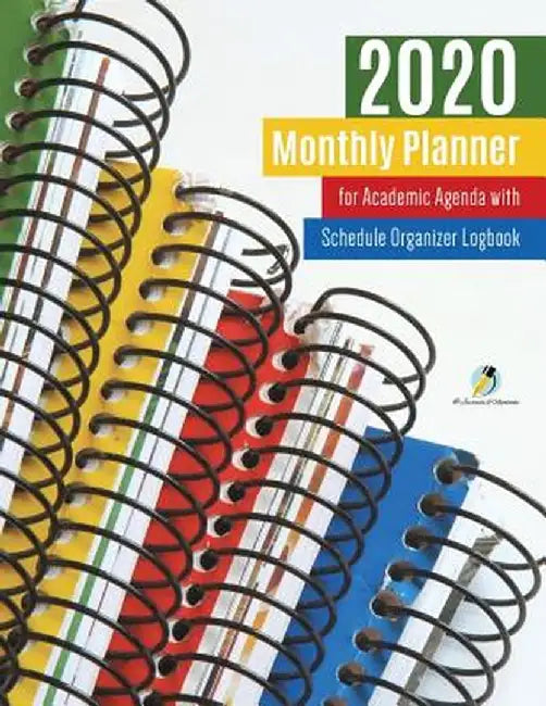 2020 Monthly Planner for Academic Agenda with Schedule Organizer Logbook by Journals and Notebooks