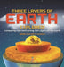 Three Layers of Earth Explored! Comparing and Contrasting the Layers of the Earth Grade 6-8 Earth Science by Baby Professor