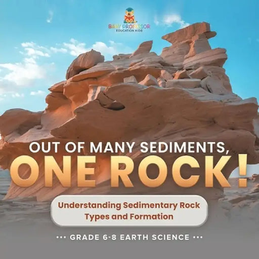 Out of Many Sediments, One Rock! Understanding Sedimentary Rock Types and Formation Grade 6-8 Earth Science by Baby Professor
