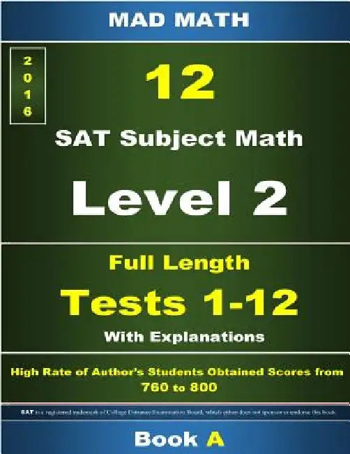 Book A L-2 Tests 01-12 by John Su