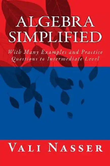 Algebra Simplified: With Many Examples and Practice Questions to Intermediate Level by Vali Nasser