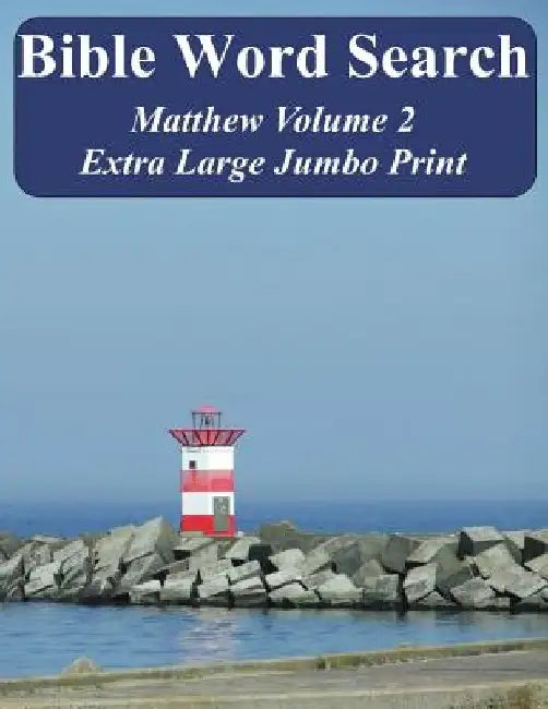 Bible Word Search Matthew Volume 2: King James Version Extra Large Jumbo Print by T. W. Pope