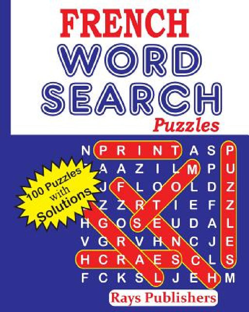 FRENCH Word Search Puzzles by Rays Publishers