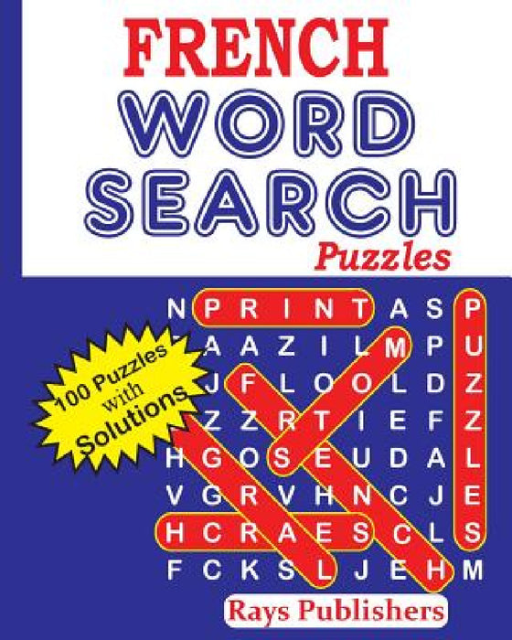 FRENCH Word Search Puzzles by Rays Publishers