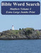 Bible Word Search Matthew Volume 4: King James Version Extra Large Jumbo Print by T. W. Pope