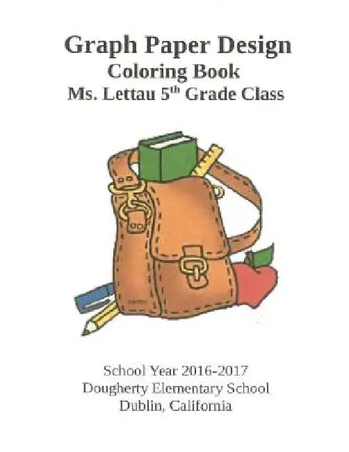Graph Paper Design Coloring Book by John H. Lettau