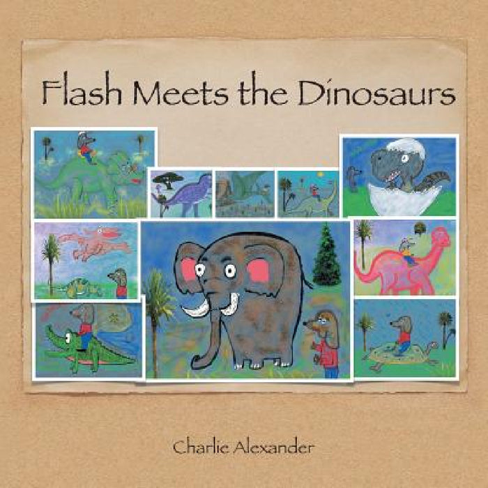 Flash Meets the Dinosaurs by Charlie Alexander